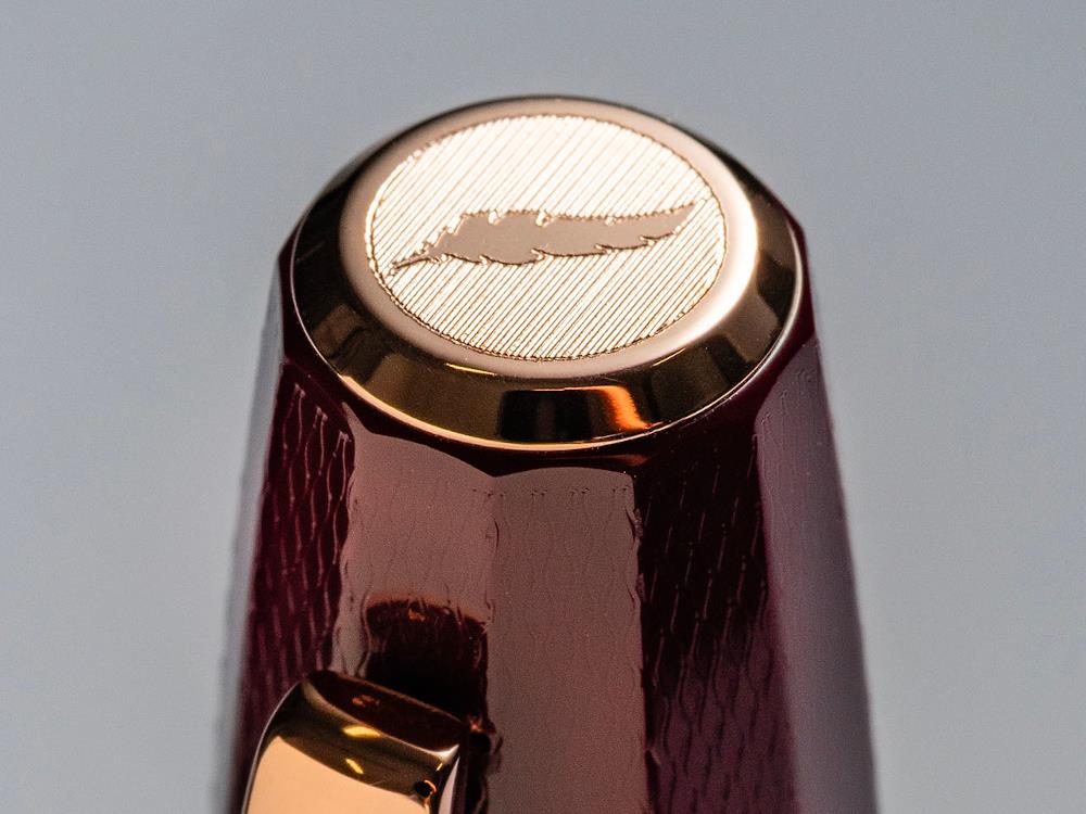 Scribo Feel Dandy Velvet Fountain Pen, 14K Rose gold, FEEFP43RG1403