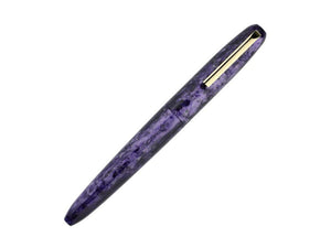 Scribo Piuma Ametista Fountain Pen, 18K, Limited Edition, PIUFP14YG1803
