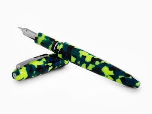 Scribo Piuma Popart Fountain Pen, 14K, Limited Edition, PIUFP18PL1403