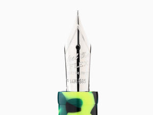 Scribo Piuma Popart Fountain Pen, 14K, Limited Edition, PIUFP18PL1403