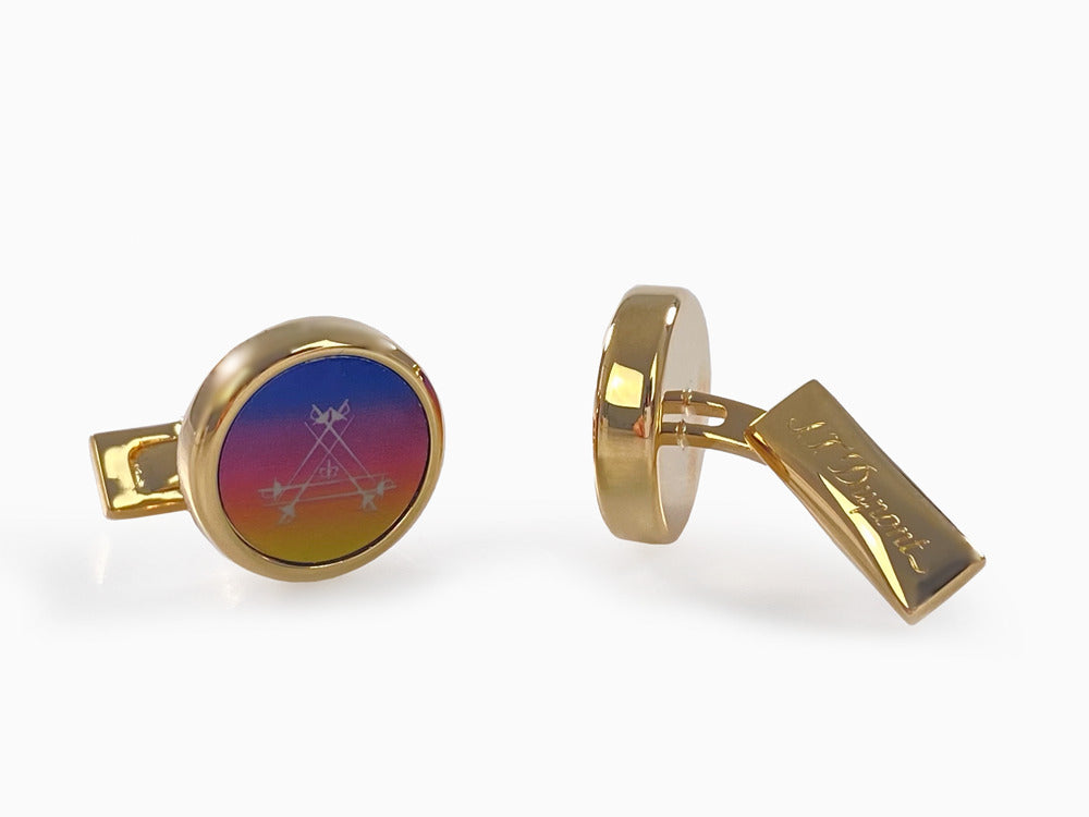 S.T. Dupont Montecristo L'Aurore Limited Edition Cufflinks, Purple, 005714