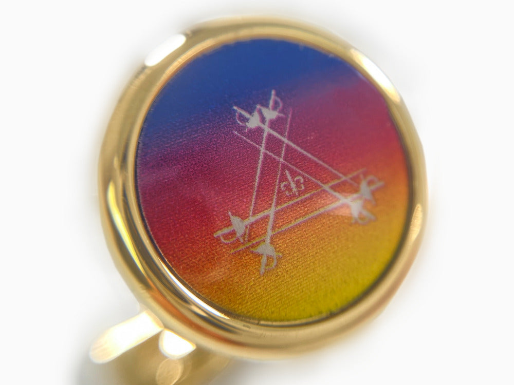 S.T. Dupont Montecristo L'Aurore Limited Edition Cufflinks, Purple, 005714