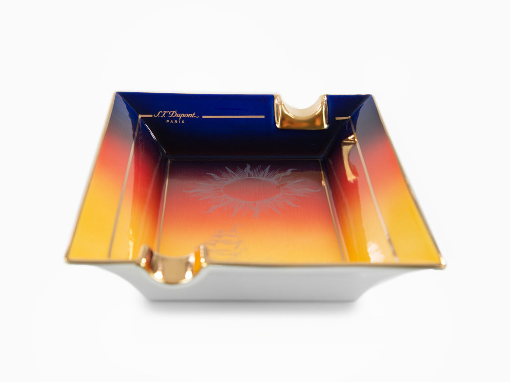 S.T. Dupont Montecristo L'Aurore Ashtrays, Porcelain, Purple, 006434