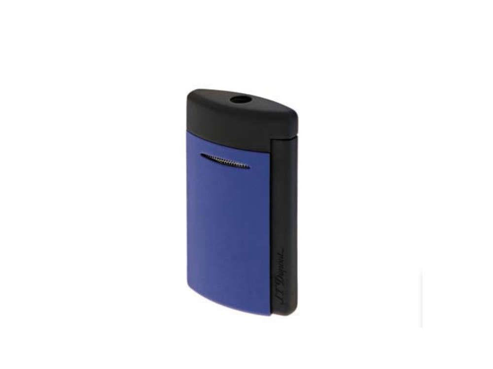 S.T. Dupont Velvet Animation Minijet Matte Ocean Blue Lighter, Lacquer, 010860