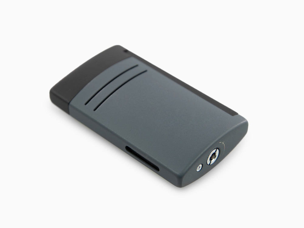 S.T. Dupont Maxijet Velvet Animation Graphite Lighter, Lacquer, Grey, 020166