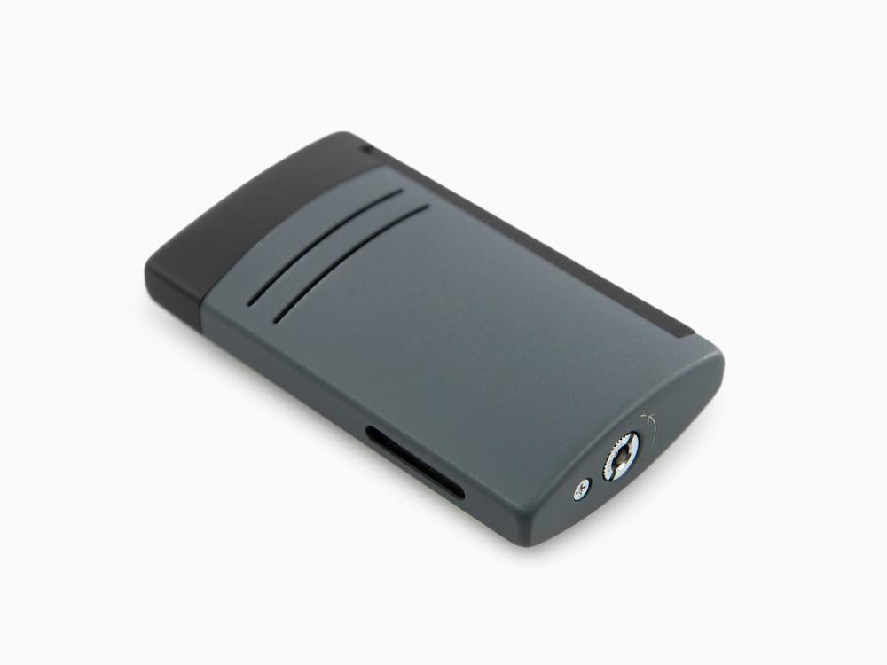 S.T. Dupont Maxijet Velvet Animation Graphite Lighter, Lacquer, Grey, 020166