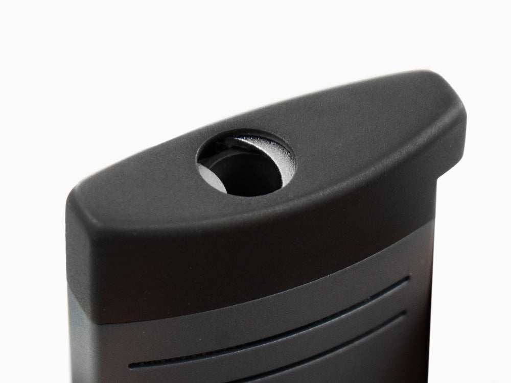 S.T. Dupont Maxijet Velvet Animation Graphite Lighter, Lacquer, Grey, 020166