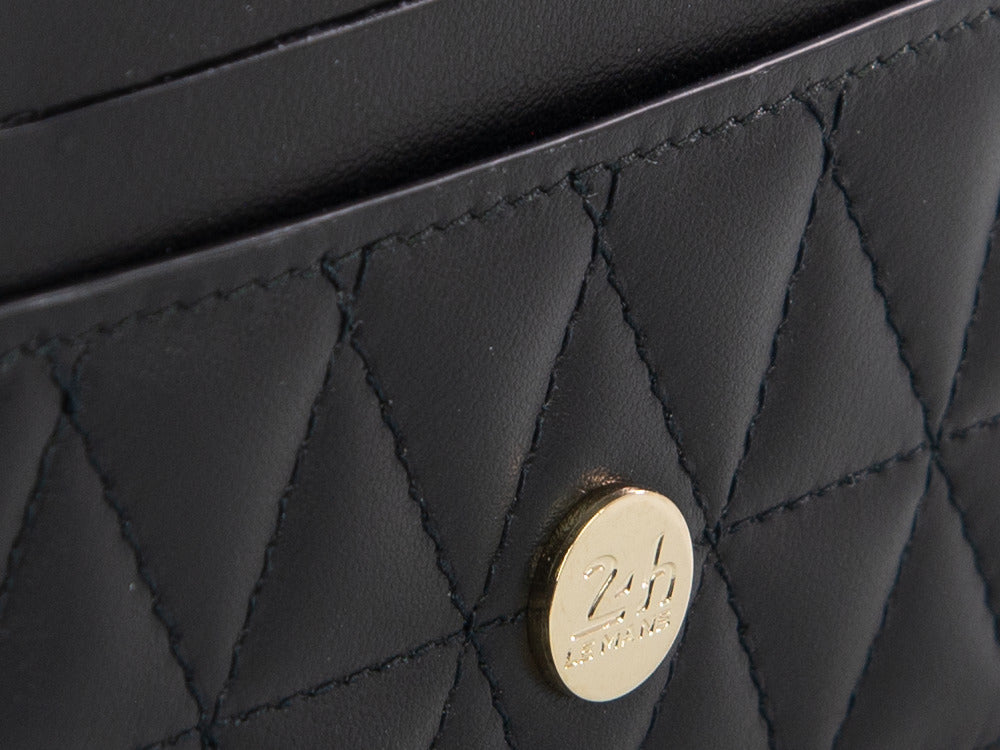 S.T. Dupont 24H Du Mans Credit card holder, Leather, Red, 6 Cards, 161311