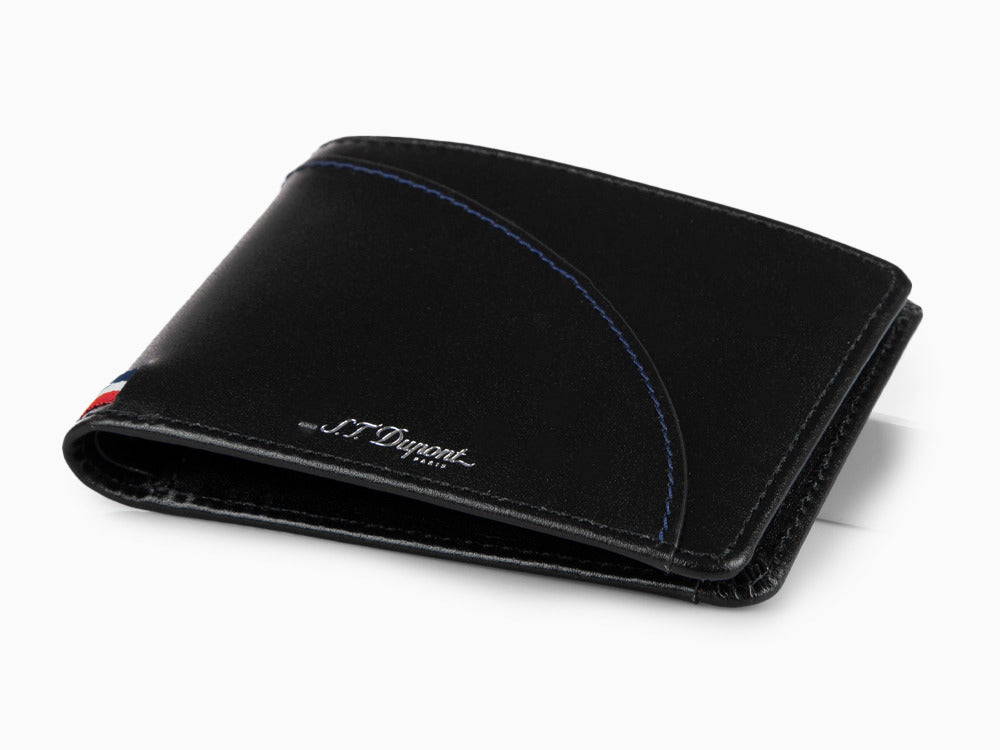 S.T. Dupont Défi Millennium Wallet, Leather, Black, 6 Cards, 172003