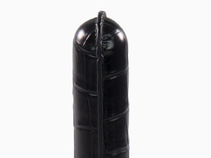 S.T. Dupont Cigar Case, Leather, Semi Rigid, Black, 183005