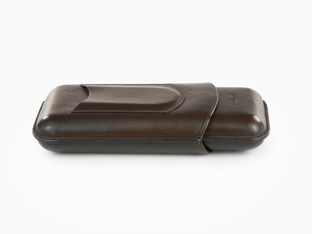 St. Dupont cigar case Dandy brown leather