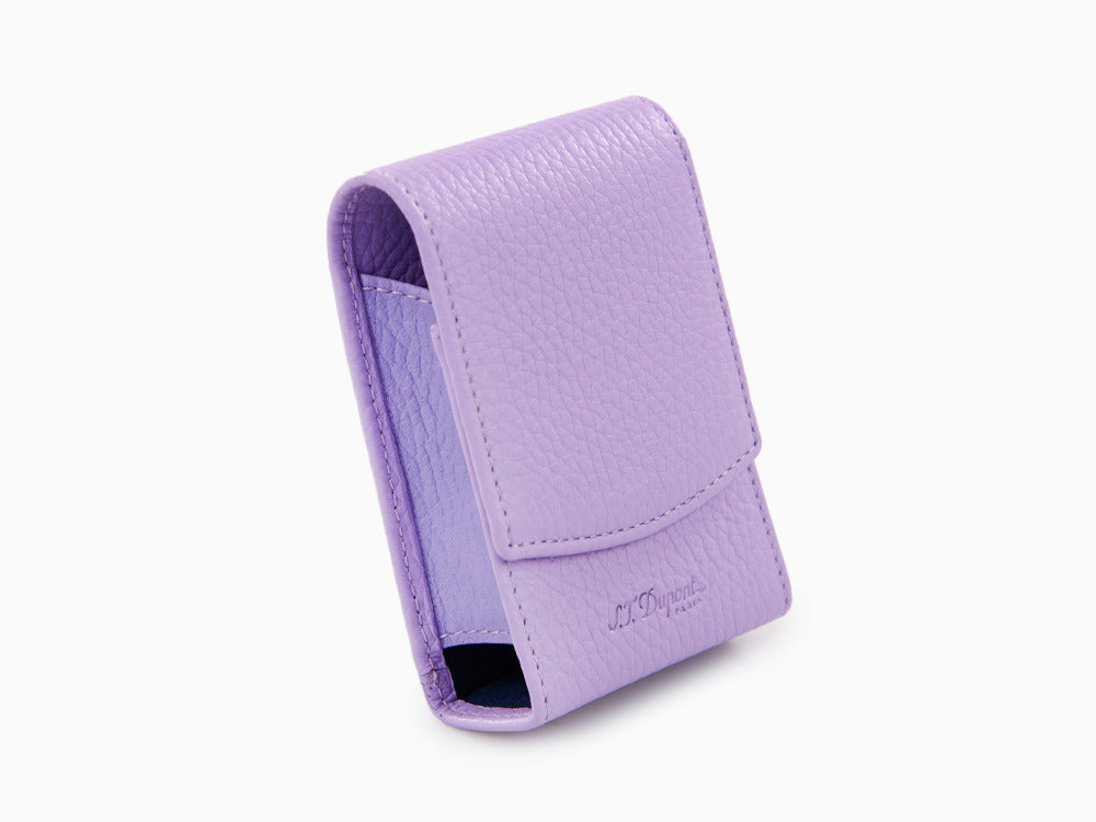 S.T. Dupont Velvet Animation Lilac Case, Leather, 183462