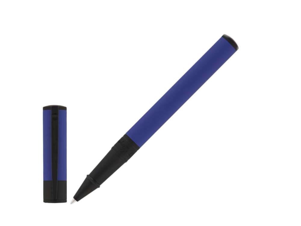 S.T. Dupont D-Initial Velvet Animation Matte Ocean Blue Rollerball pen, 262002