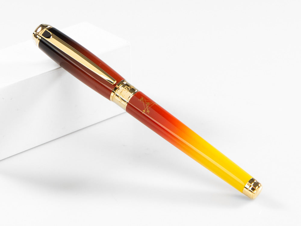 S.T. Dupont Line D Montecristo, Le Crépuscule Fountain Pen, Gold,410136L