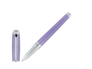 S.T. Dupont Line D Velvet Animation Rollerball pen, Lacquer, Lilac, 412000L