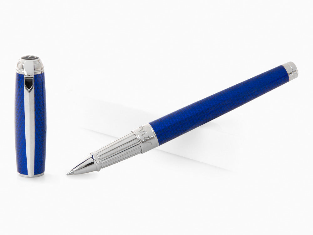 S.T. Dupont Line D Velvet Animation Ocean Blue Rollerball pen, Lacquer, 412001L