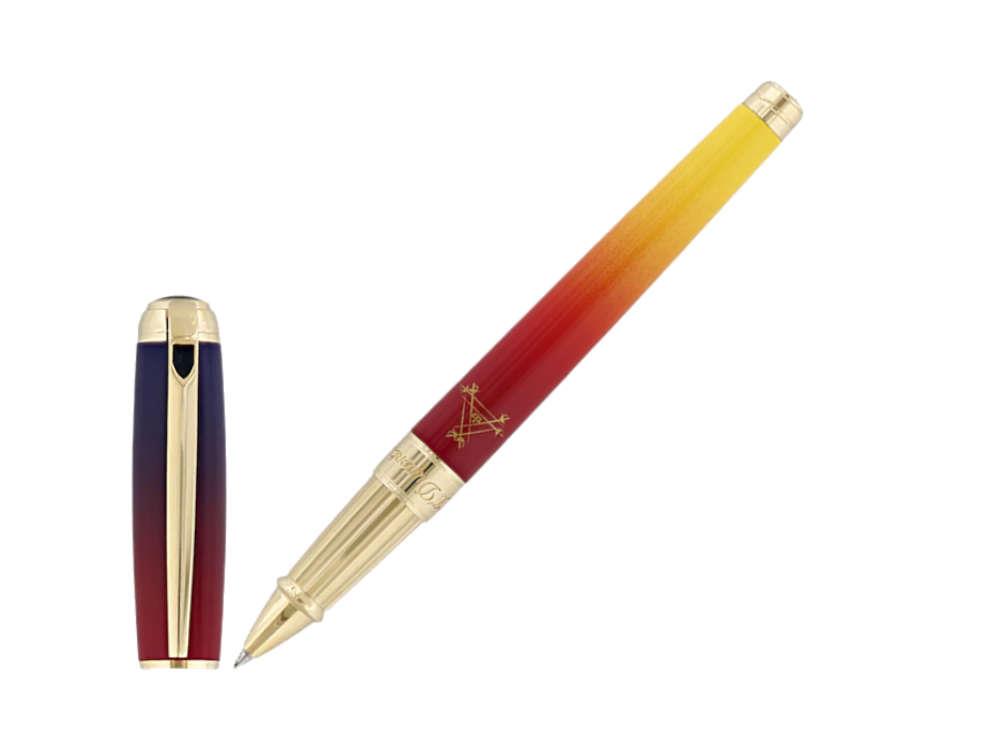 S.T. Dupont Montecristo L'Aurore Line D Rollerball pen, Gold plated, 412134L