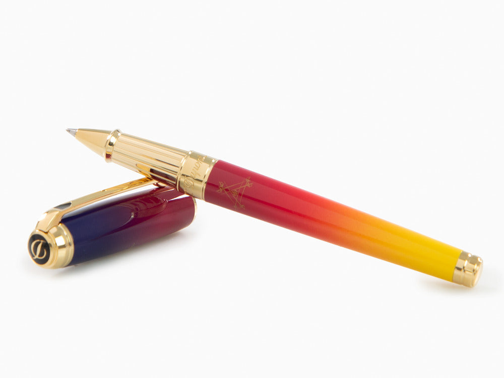 S.T. Dupont Montecristo L'Aurore Line D Rollerball pen, Gold plated, 412134L