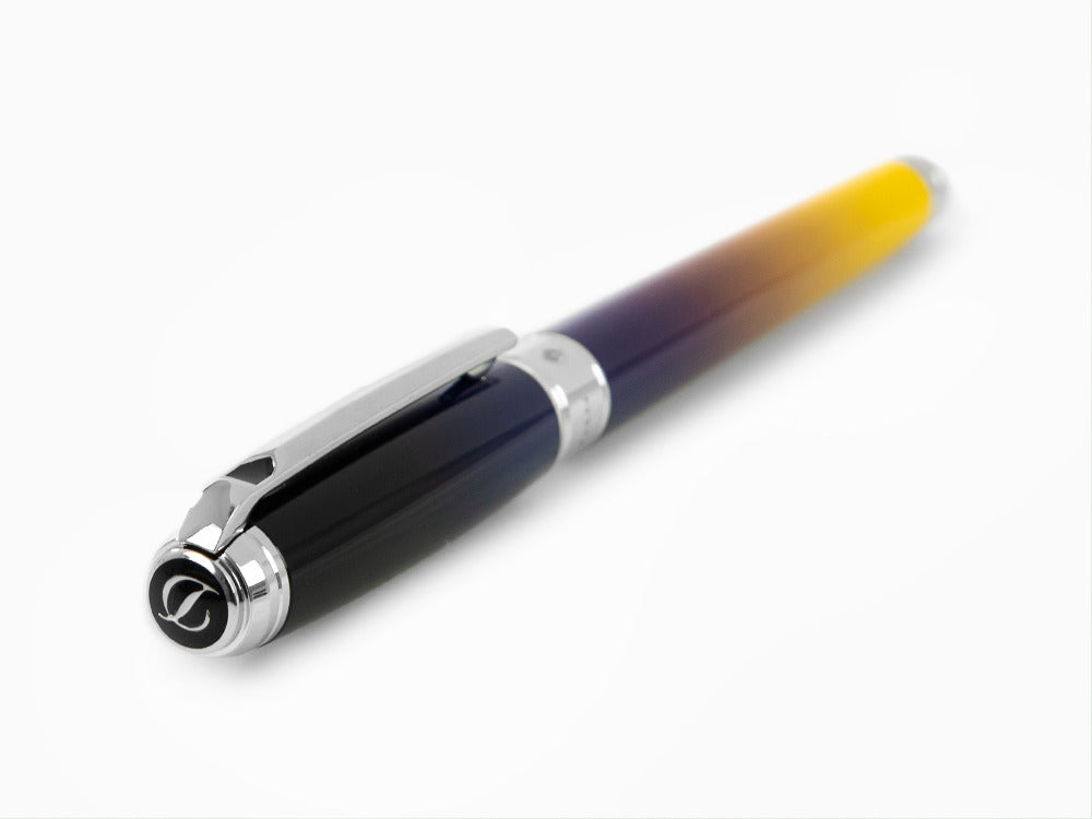 S.T. Dupont Line D Montecristo La Nuit Rollerball pen, Palladium trim, 412135L