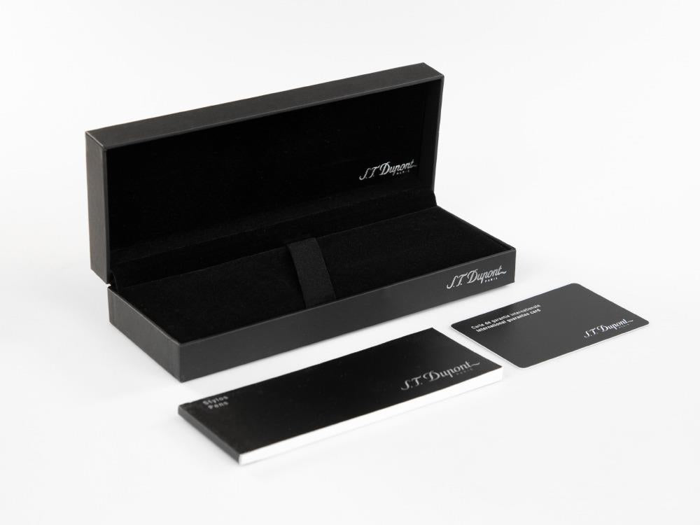 S.T. Dupont Liberté Ballpoint pen, Chrome Trim, Baby Blue, 465279