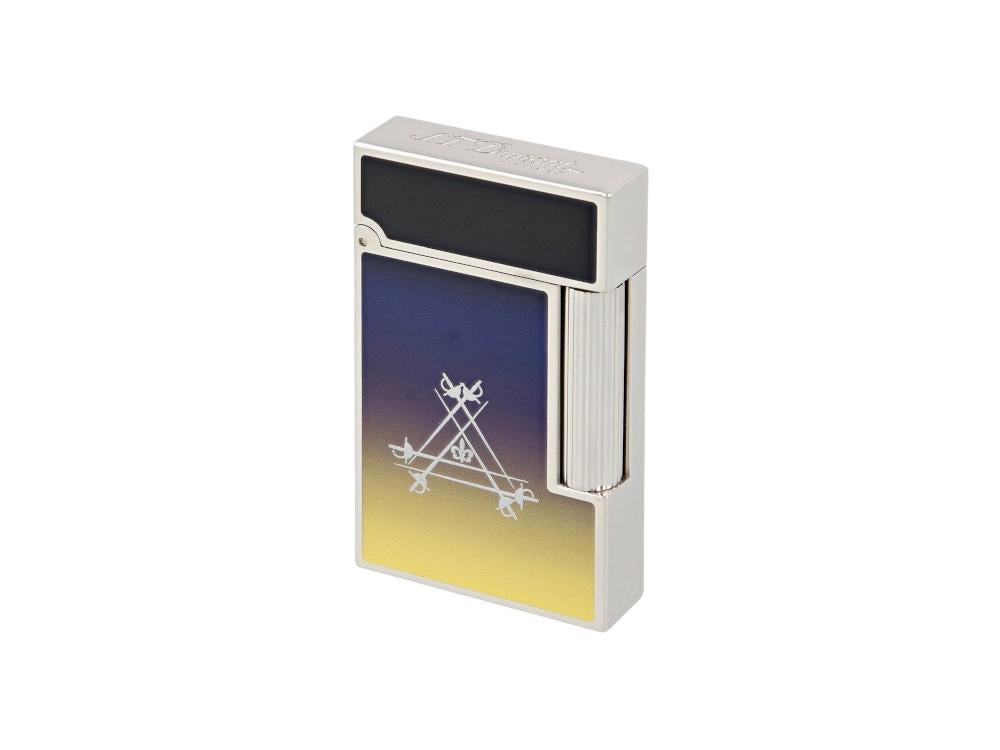 S.T. Dupont Ligne 2 Montecristo La Nuit Lighter, Palladium trim, C16035