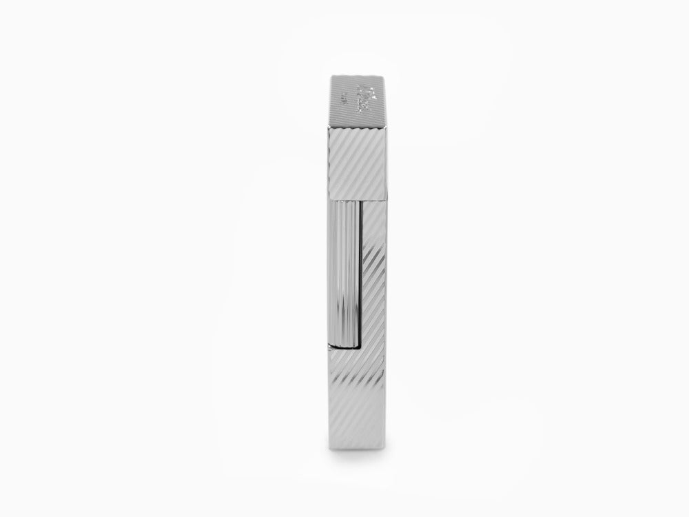 S.T. Dupont 24H Du Mans Ligne 2 Lighter, Palladium, White, C16088