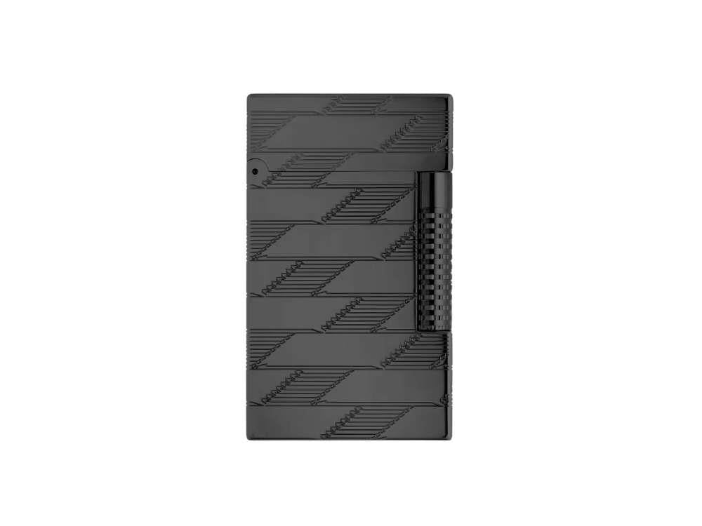 S.T. Dupont Monogram 1872 Le Grand Cling Lighter, Black S.T. Dupont Monogram 1872 Le Grand Cling Lighter, Black