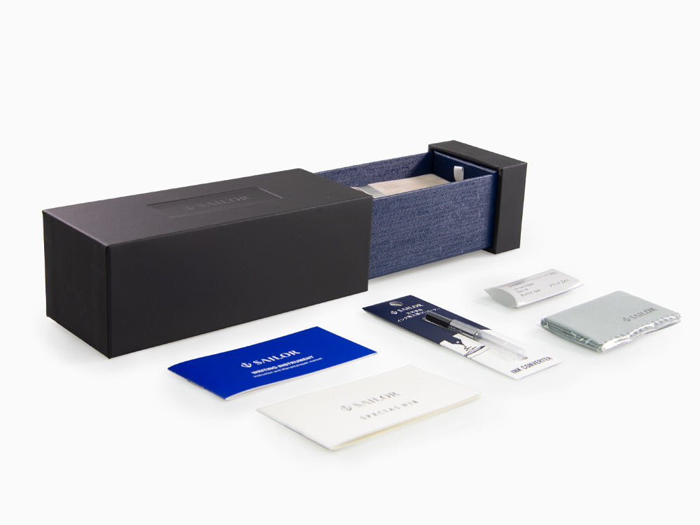 Sailor Special Nib Naginata Togi Fountain Pen, Rhodium plated