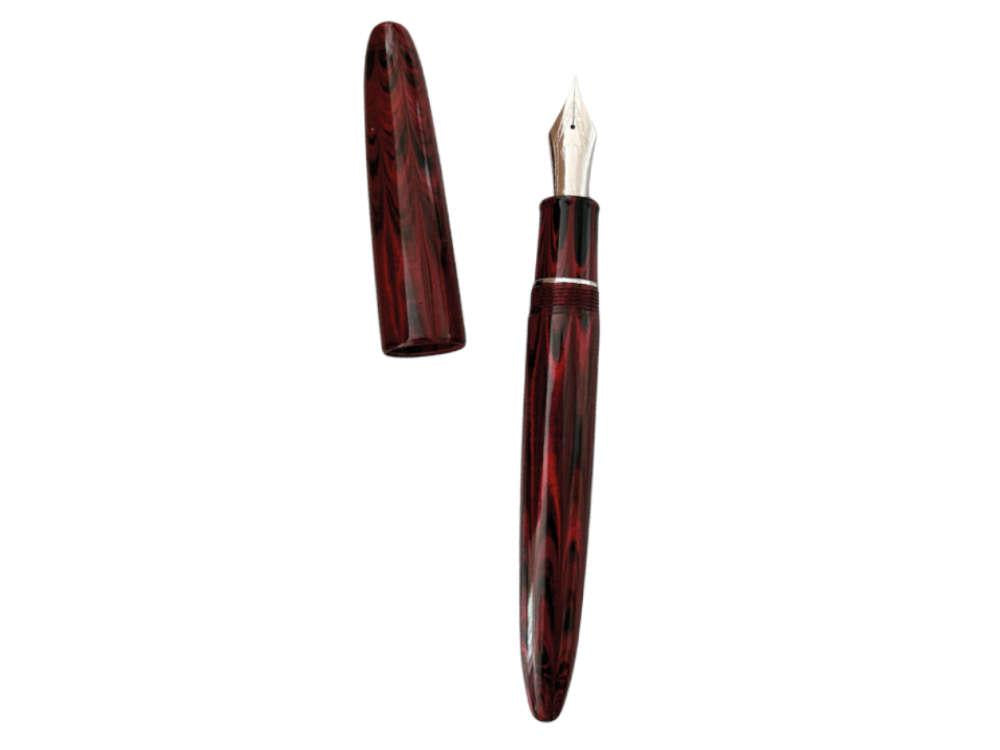 Sailor King of Pens Ripple Magma Fountain Pen, Ebonite, 10-8975-430