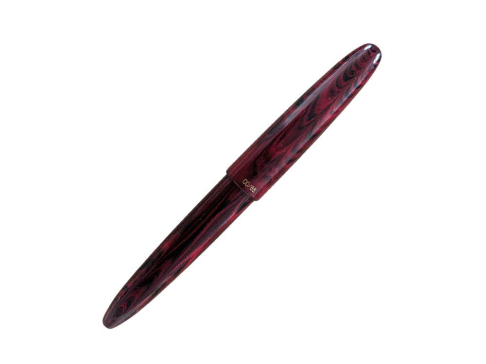 Sailor King of Pens Ripple Magma Fountain Pen, Ebonite, 10-8975-430