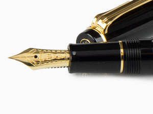 Sailor Professional Gear Slim Gold Fountain Pen, Black, 11-1221-420