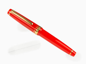 Sailor Professional Gear Slim Gold Fountain Pen, Red, 11-1221-430