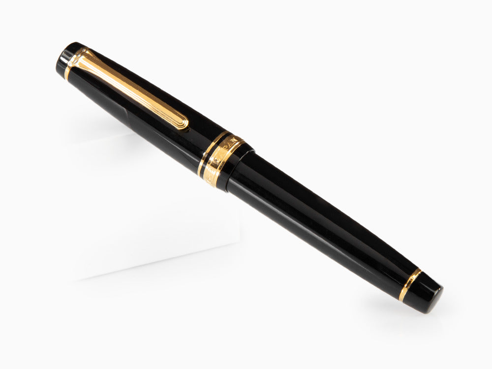 gear pen Sailor Professional Gear Gold 24k Fountain Pen, Black, 11-2036-420
