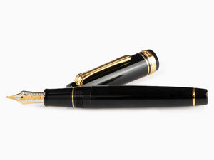 Sailor Professional Gear Gold 24k Fountain Pen, Black, 11-2036-420