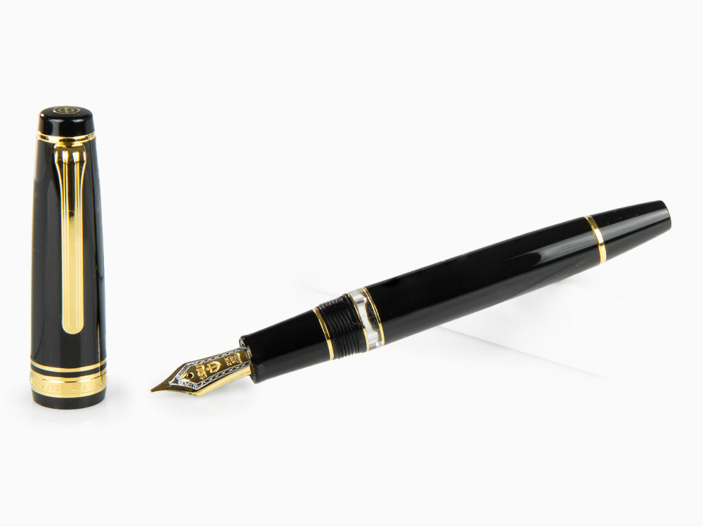 Sailor Professional Gear Realo Fountain Pen, Black, Gold, 11-3926-420