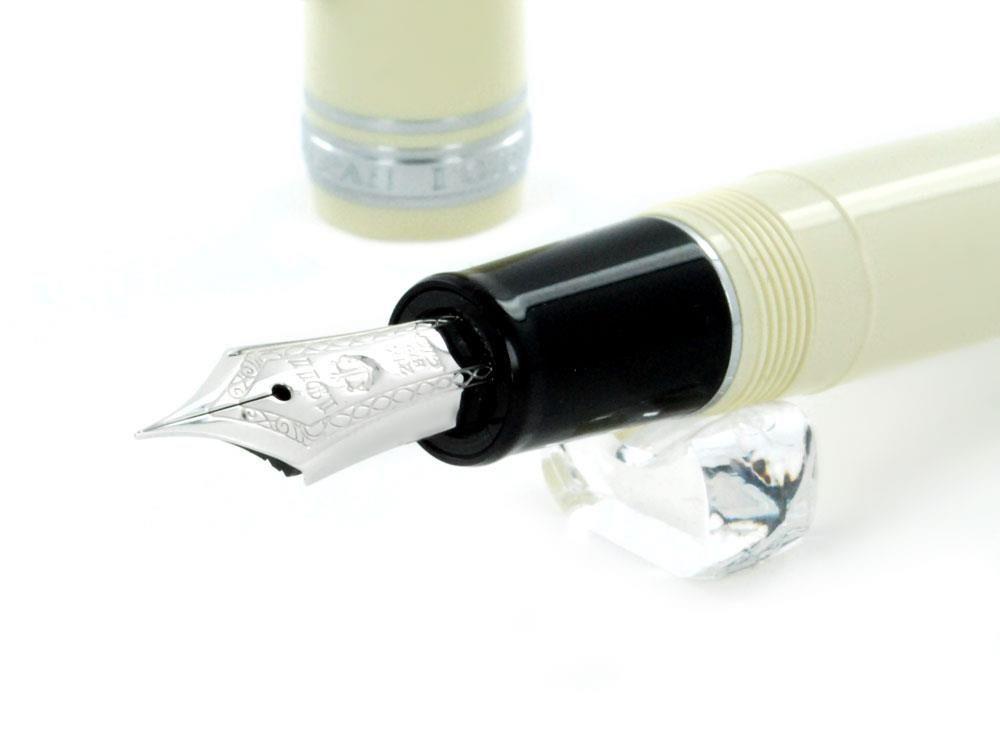 Sailor Professional Gear  Color Fountain Pen, Ivory, Chrome, 11-9280-417