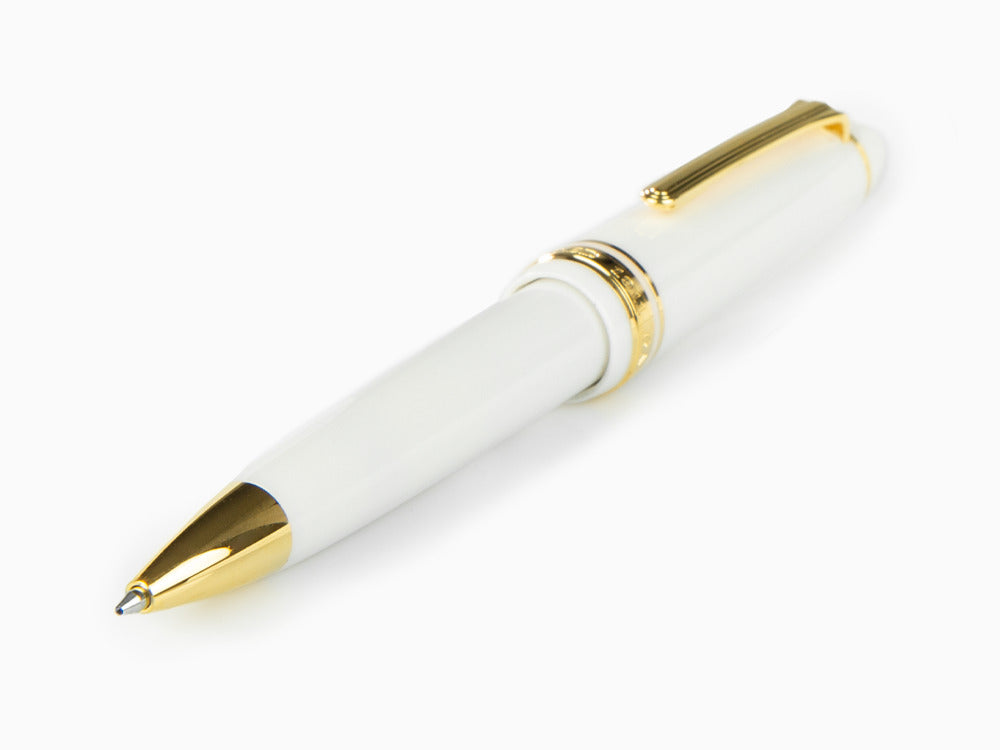 Sailor 1911 Large Series Ballpoint pen, White, Gold Trim, 16-1009-610