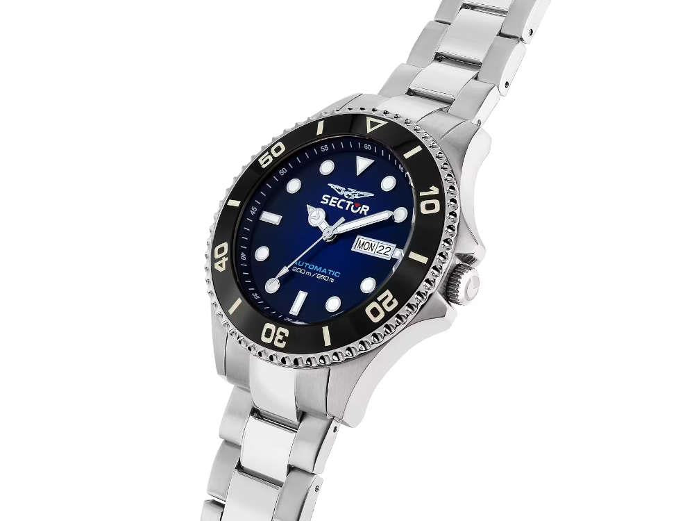 Sector No Limits 230 Automatic Watch, Blue, 43 mm, R322116003