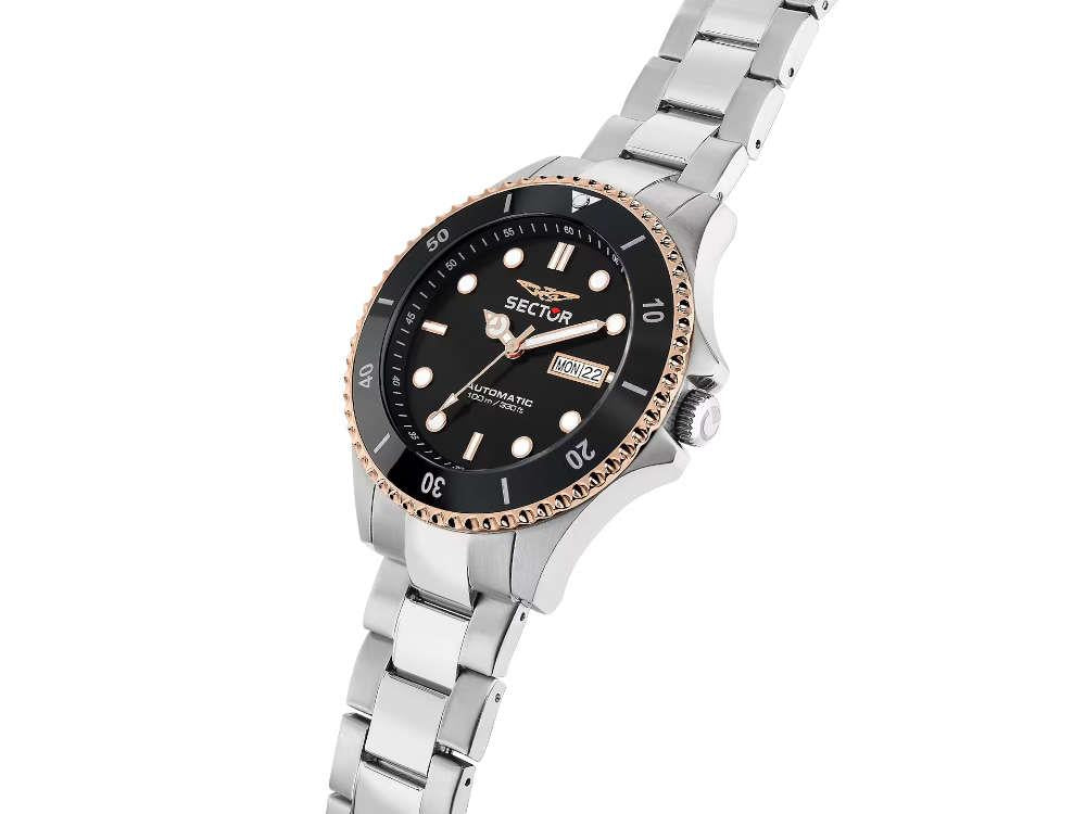 Sector No Limits 230 Automatic Watch, Black, 43 mm, R3223161009