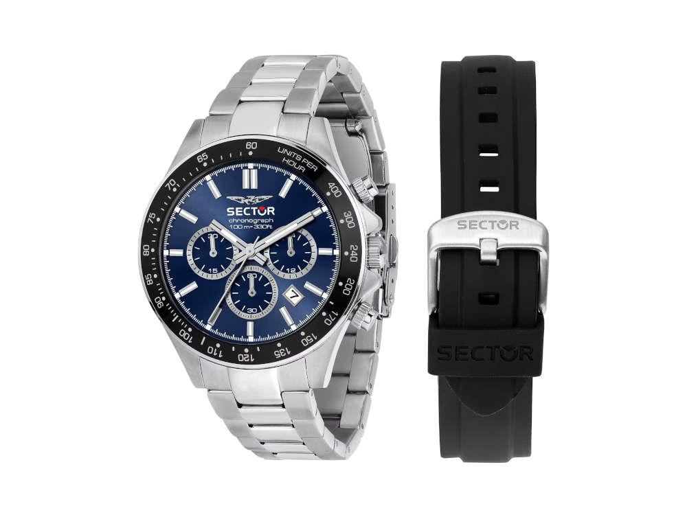Sector No Limits 230 Quartz Watch, Blue, 43 mm, R3271661028
