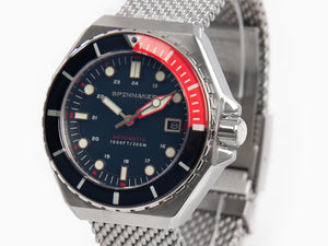 Spinnaker Dumas Automatic Watch, Blue, 44 mm, 30 atm, SP-5081-66