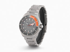 Spinnaker Dumas Automatic Watch, Grey, 44 mm, 30 atm, SP-5081-LL