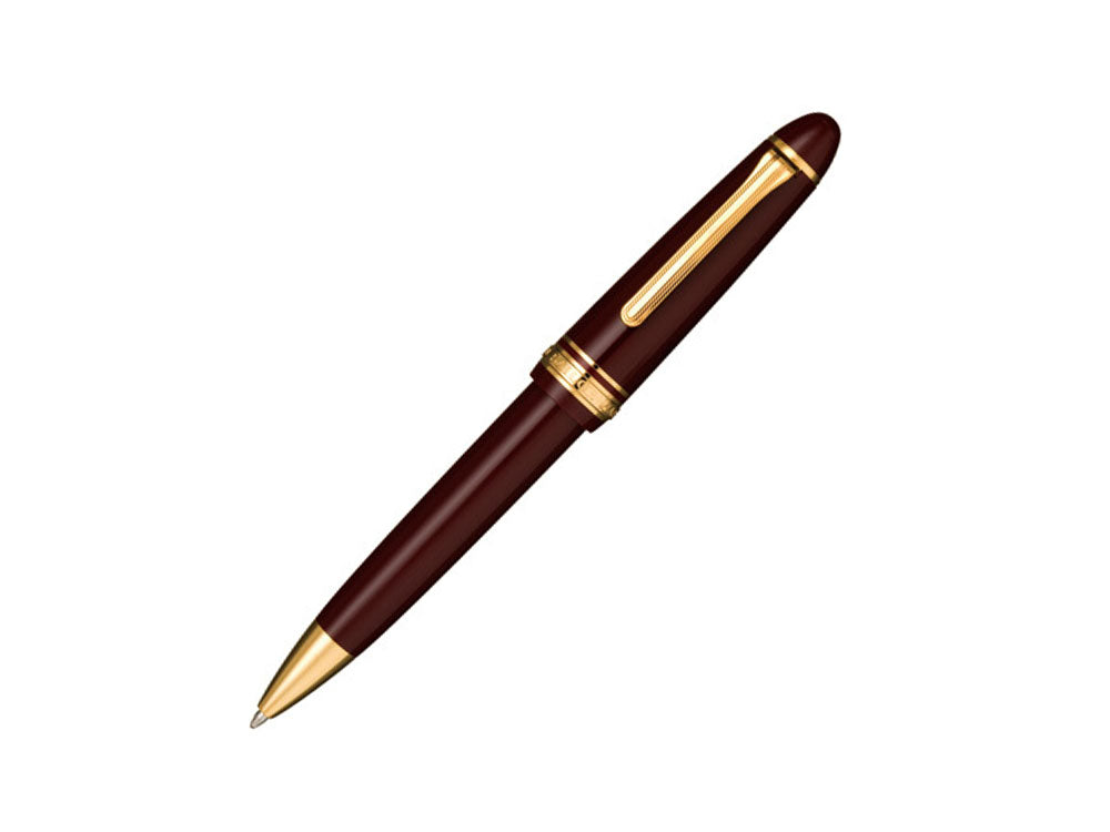 Sailor 1911 Large Series Ballpoint pen, Maroon, Gold Trim, 16-1009-632