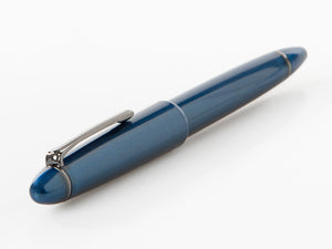 Sailor 1911 Ringless Metallic Simply Blue Fountain Pen, 11-8626-440