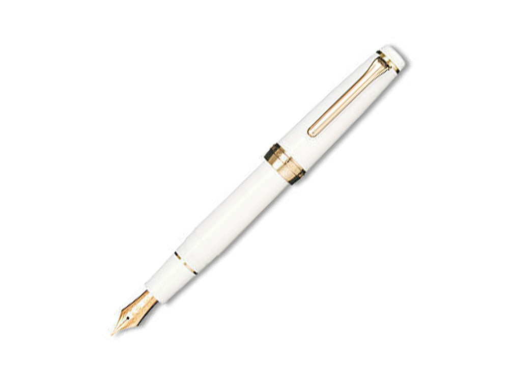 Sailor Professional Gear Pink Gold Fountain Pen, White, 11-3017-310