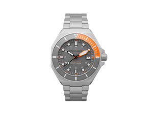 Spinnaker Dumas Automatic Watch, Grey, 44 mm, 30 atm, SP-5081-LL