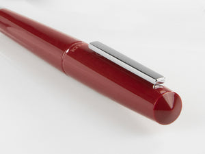 Tibaldi Infrangibile Ballpoint pen, Resin, Deep Red, Steel, INFR-2640-BP
