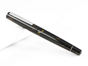 Tibaldi Infrangibile Black Gold Fountain Pen, INFR-395-FP