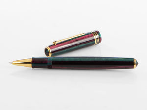Tibaldi Nº60 Zazou Green Rollerball pen, Resin, Green, 18k Gold trim, N60-100-RB