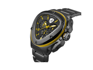 Tonino Lamborghini Spyder X Yellow Quartz Watch, 53 mm, Chronograph, T9XE-B